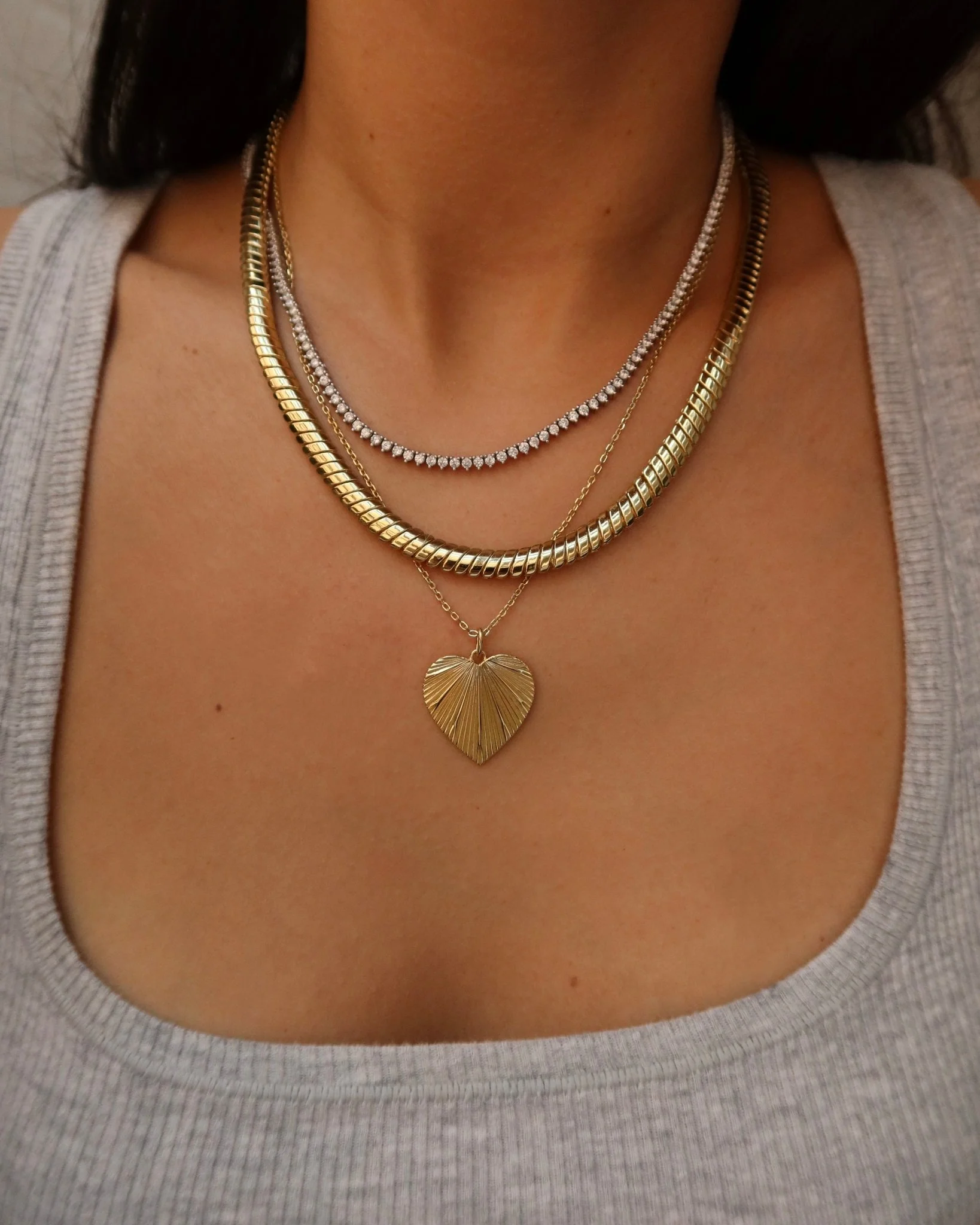 HELEN HEART NECKLACE - Image 3