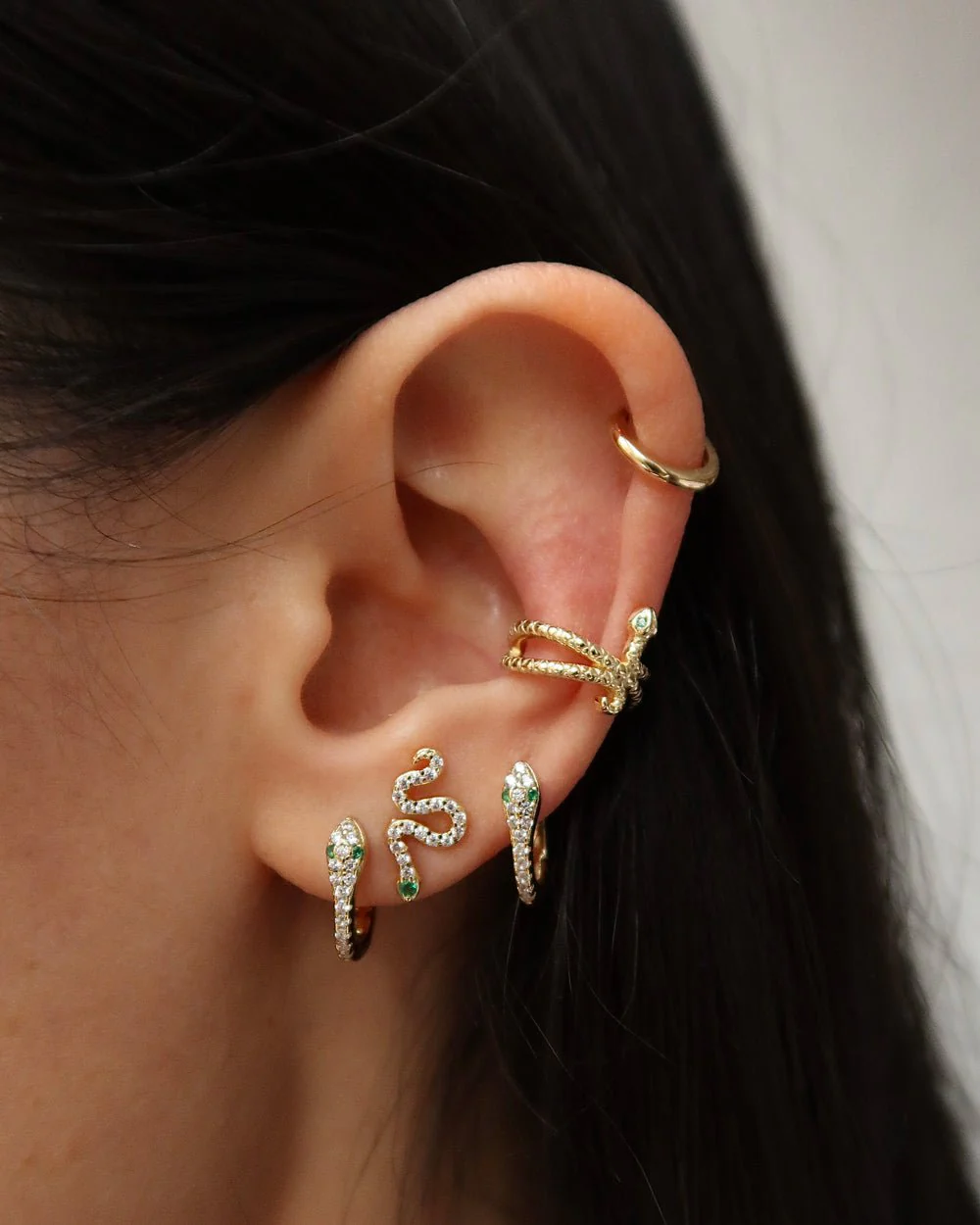 THE LEIGH SNAKE EAR CUFF - Image 4