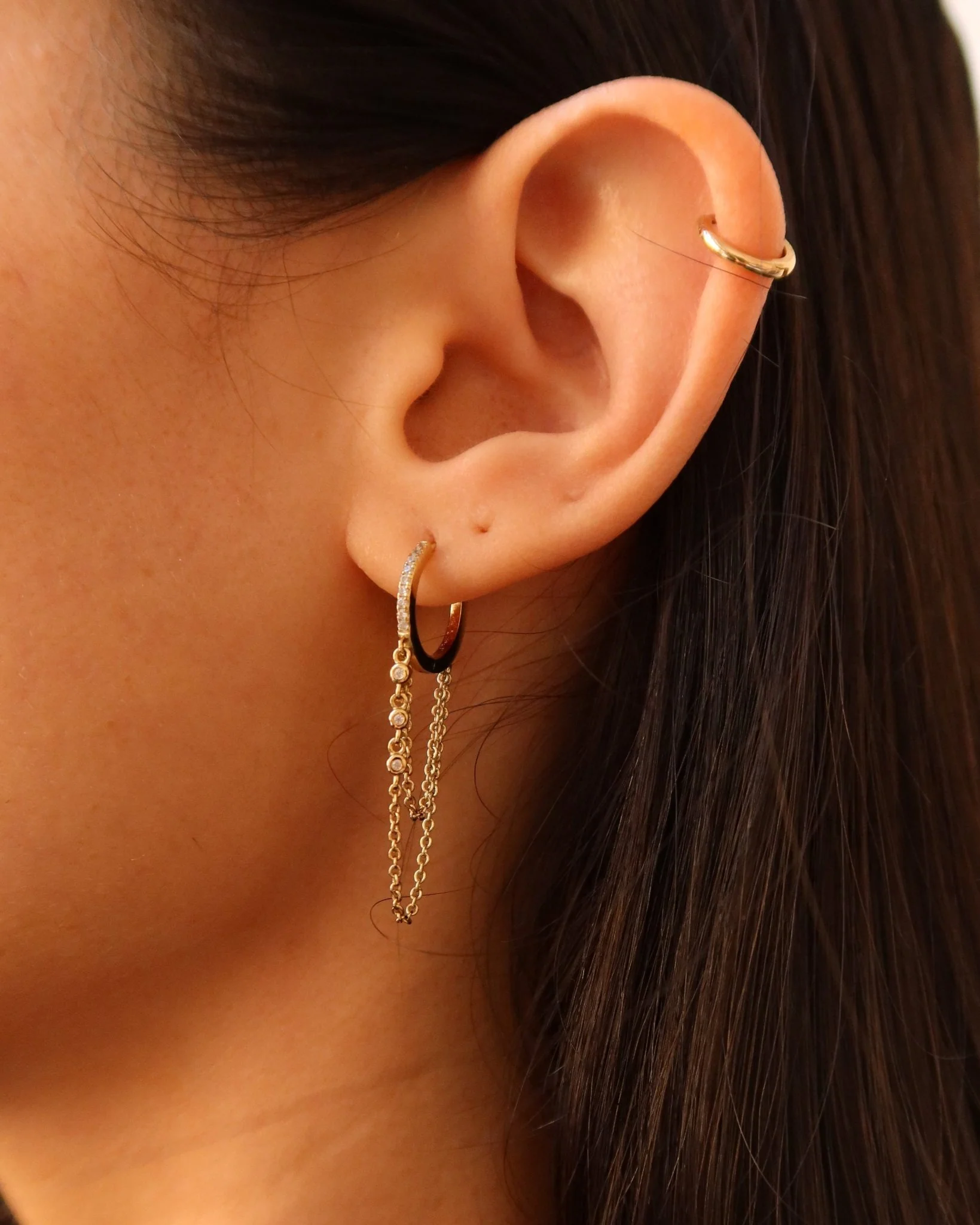 MARGOT DOUBLE CHAIN HUGGIES - Image 7